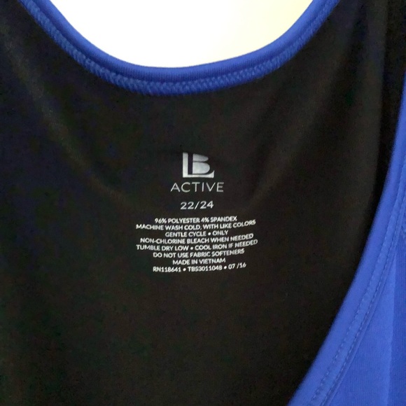 Lane Bryant Active Wear tank - Picture 2 of 3